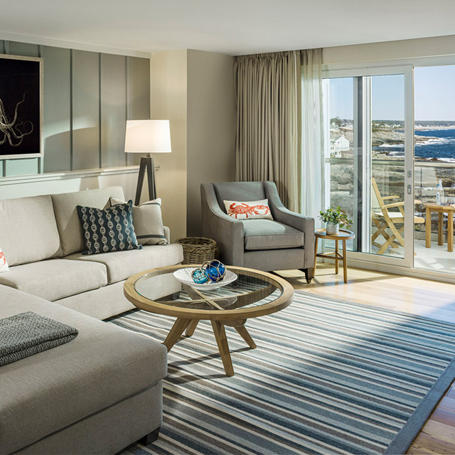 Living area with a couch