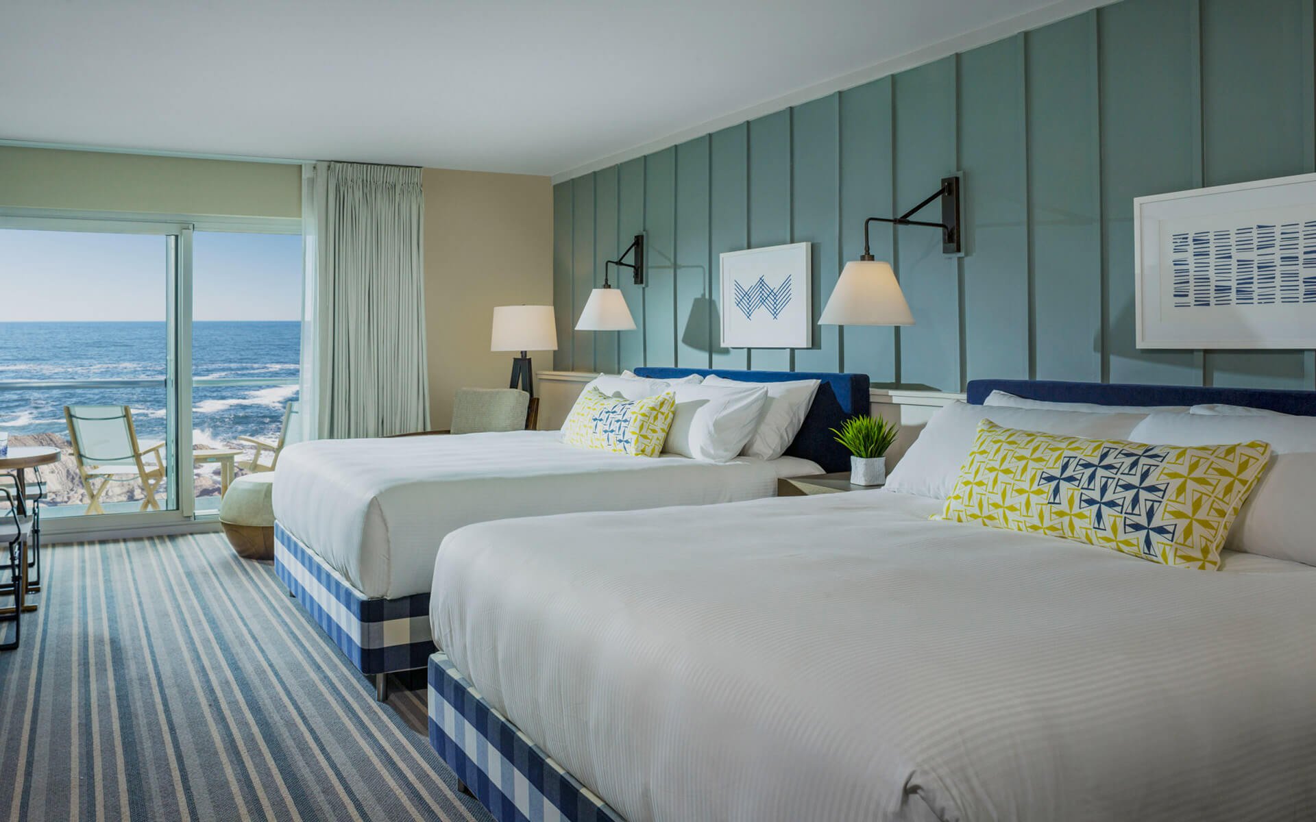 Oceanfront with Two King Beds